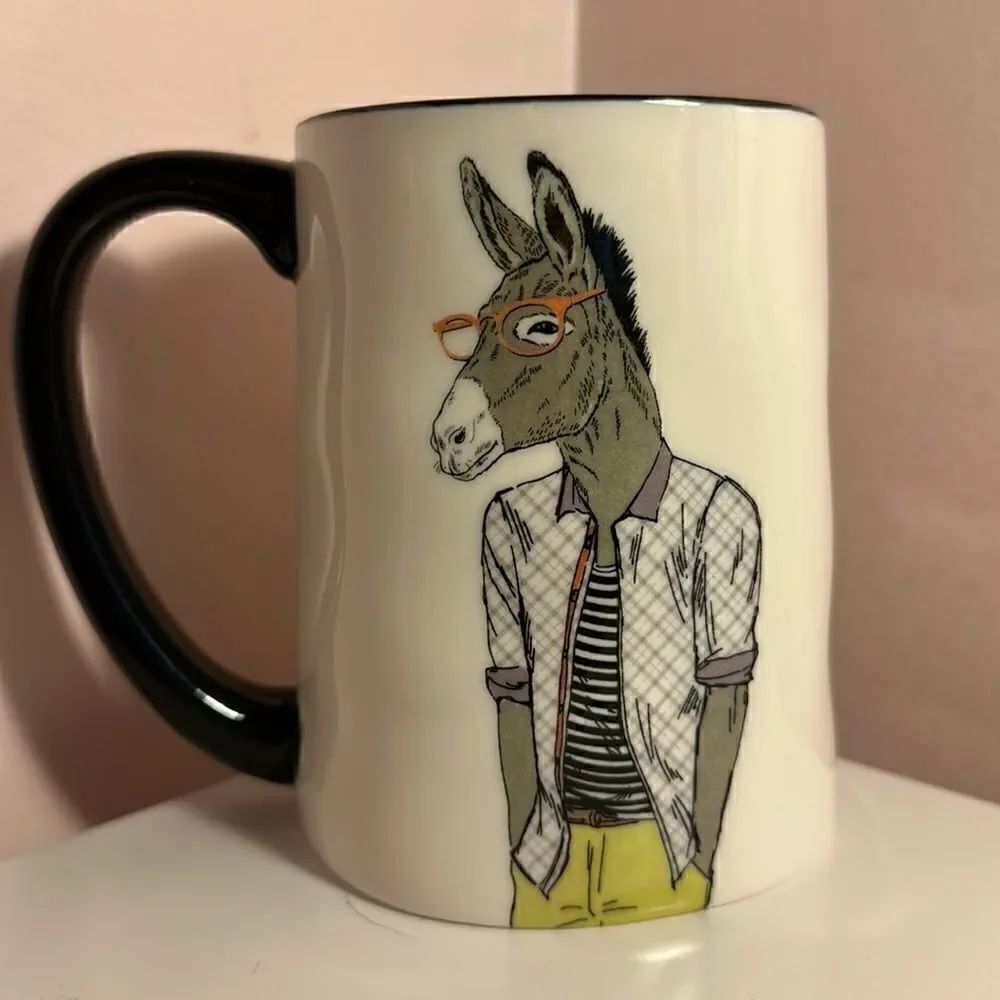 Mug Ceramic Stoneware Signature Preppy Horse